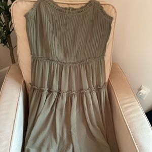 Banana Republic Midi Sundress, green